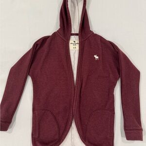Abercrombie & Fitch Kids Burgundy cardigan / sweater